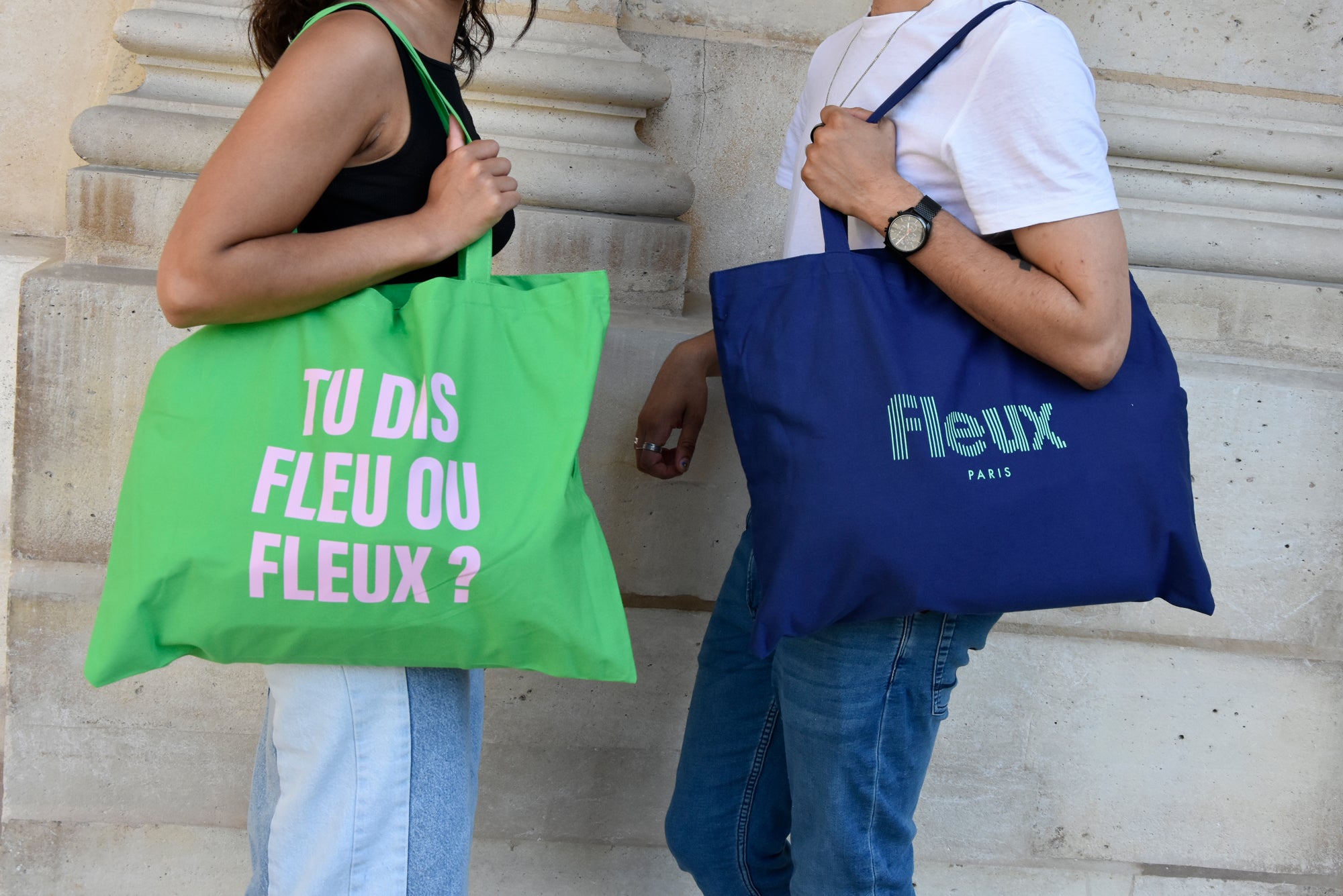 Fleux exclusivity : tote bags, the must-have accessory !