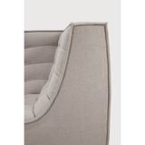 Module d'angle canapé N701 - écru tissu éco | Fleux | 12