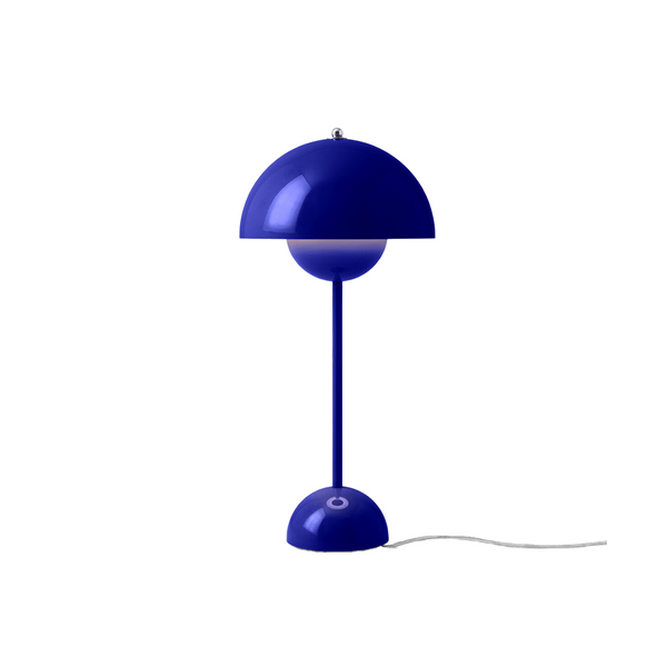 Lampe à poser Flowerpot VP3 - Bleu Cobalt