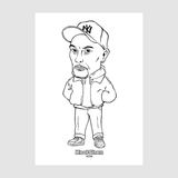 Coloriage - Rap 93 | Fleux | 7