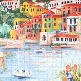 Puzzle Lake Como - 1000 pièces | Fleux | 5