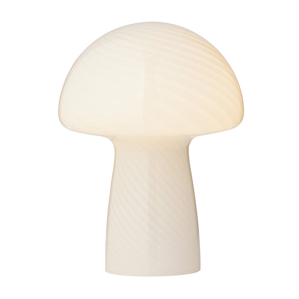 Lampe Champignon H 32 cm - Crème
