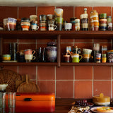 Set de 4 Tasses Americano 70's Friction en céramique | Fleux | 7