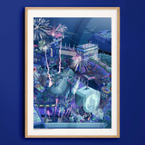 Affiche Officielle des Jeux Paralympiques de Paris 2024 - Version Célébration - 50 x 70 cm | Fleux | 5