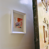 Tableau Abstrait Encadré - Scribbles | Fleux | 7