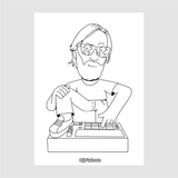 Coloriage - French Touch | Fleux | 11