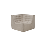 Module d'angle canapé N701 - écru tissu éco | Fleux | 8