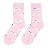 Chaussettes Chat Persan - Rose | Fleux | 6