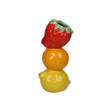 Vase Fruits en faïence - Multi - 9,6 x 8 x 19,5 cm | Fleux | 2