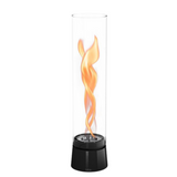 Cheminée / Feu de table Spin Air 900 - Ø 10.6 x 40.5 cm - Émail Noir | Fleux | 3
