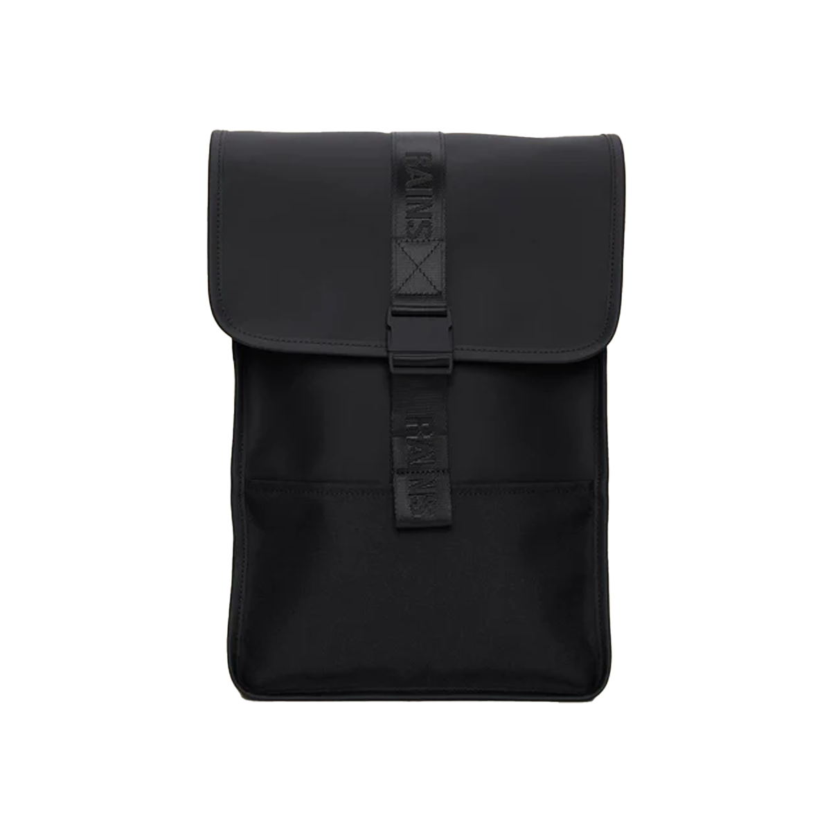buckle backpack mini rains Aw23 Trail Backpack Mini W3 Black - Rains