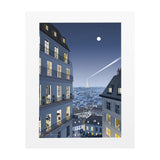 Affiche Jason Brooks Montmartre View | Fleux | 2