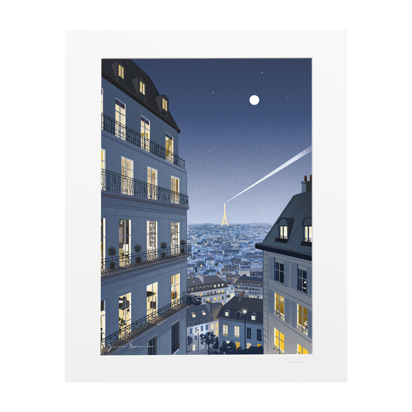 Affiche Jason Brooks Montmartre View