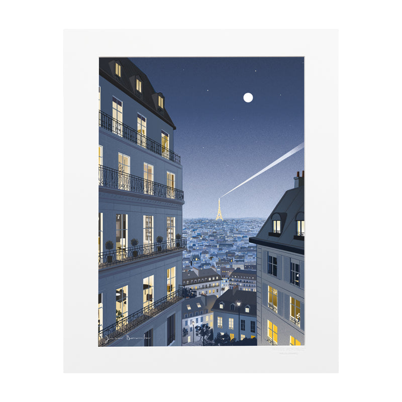 Affiche Jason Brooks Montmartre View