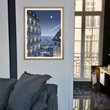 Affiche Jason Brooks Montmartre View | Fleux | 3