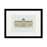 Affiche Le Duo Archi Musée du Louvre - 22 cm x 22 cm | Fleux | 3