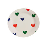 Assiette Coeurs All-Over | Fleux | 3