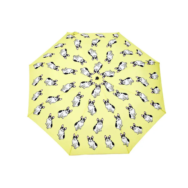 Parapluie à manche Tête de Canard - Bouledogue français - Coucou Suzette