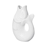 Vase Monsieur Carafon Poisson - Blanc | Fleux | 11