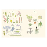 Carnet de coloriage et de stickers Le jardin - Zoé de Las Cases | Fleux | 4