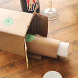 Map of French Vineyards - 30 x 40 cm - Ecru | Fleux | 13