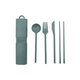 Reusable and nomadic cutlery kit in biosourced material | Fleux | 37