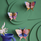 Décoration murale Gold Rim Butterflies - Lot de 3 | Fleux | 6