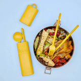 Reusable and nomadic cutlery kit in biosourced material | Fleux | 22