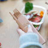 Reusable and nomadic cutlery kit in biosourced material | Fleux | 33