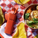 Reusable and nomadic cutlery kit in biosourced material | Fleux | 36