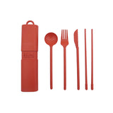 Reusable and nomadic cutlery kit in biosourced material | Fleux | 34