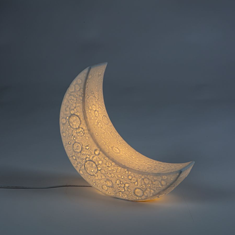 Lampe My Moon Baby en porcelaine