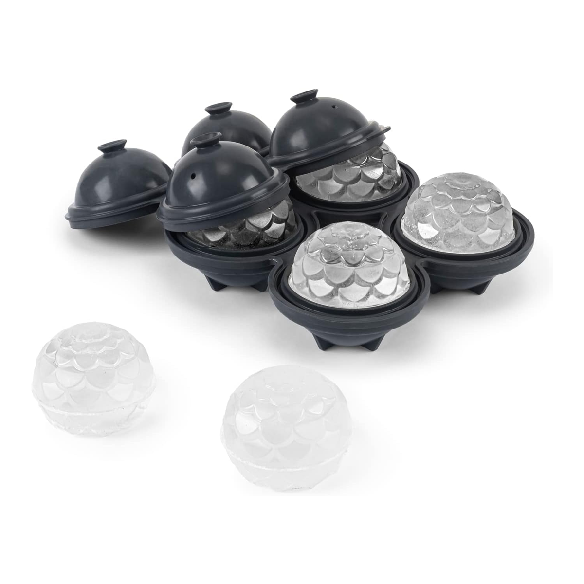 Moules à Glaçons Sphères De Colourworks, Pour 4 Boules