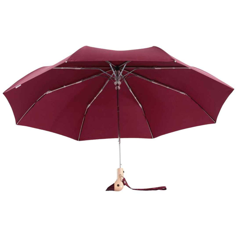 Parapluie à manche Tête de Canard - Cerise