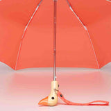 Parapluie à manche Tête de Canard - Orange Peach | Fleux | 8
