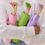 Parapluie à manche Tête de Canard - Rose | Fleux | 7