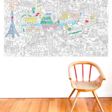 Poster Geant A Colorier - Paris | Fleux | 10