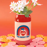 Vase Soda Lucky Cherry Cream | Fleux | 5
