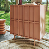 Tapis rond - Crème | Fleux | 5