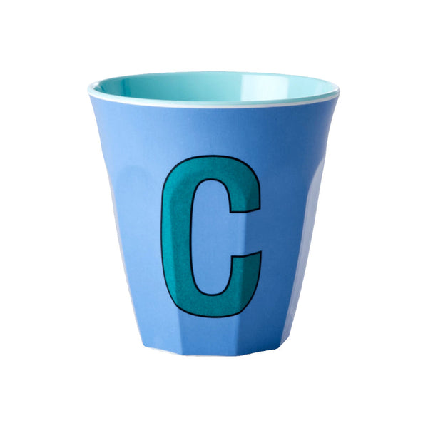 Letter C melamine cup