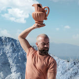 Vase Caraffa - 25 cm x 19 cm x 28 cm - Terracotta | Fleux | 10