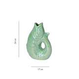 Vase Monsieur Carafon Poisson - Rainbow Mint | Fleux | 6