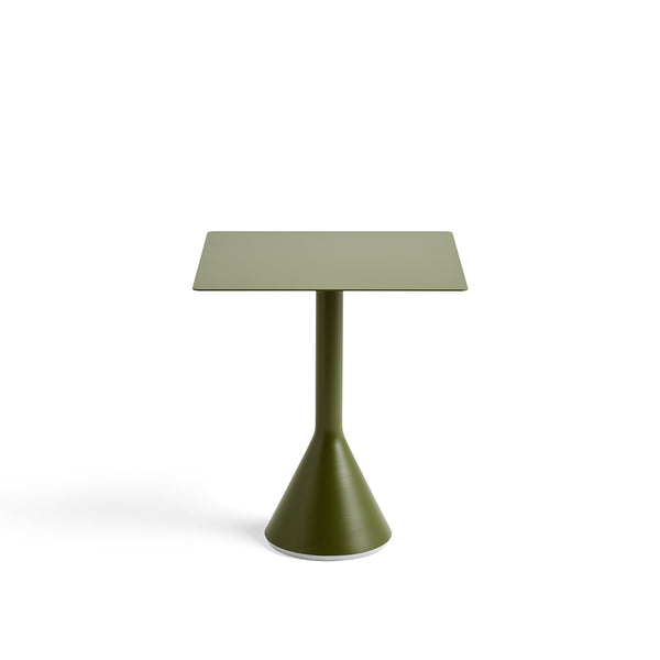 Palissade Cone Table - w 65 x d 65 xh 74 cm - Olive