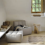 Table d'appoint Geometric chêne verni - Ø 51 x h 50 cm | Fleux | 8