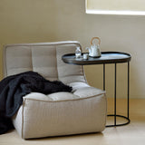 Table à plateau Oblong en métal et bois - L 69 cm | Fleux | 13