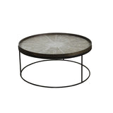Table basse pour Plateau rond en métal - Ø 93 cm | Fleux | 7