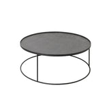Table basse pour Plateau rond en métal - Ø 93 cm | Fleux | 6