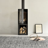 Kilim rug 100% pure wool - 170 x 240 cm - Black dots | Fleux | 7