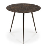 Luna coffee table - Lava - Whiskey - Ø 50 xh 45 cm | Fleux | 3