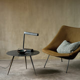 Luna coffee table in mines - black - Ø 65 xh 41 cm | Fleux | 5